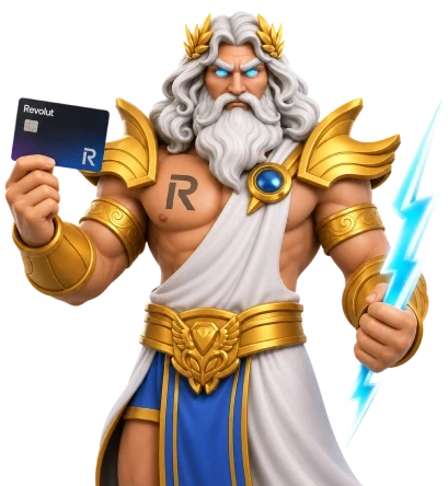 Revolut Slots — motyw Zeus