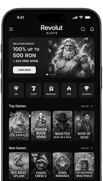 Revolut Slots aplikacja mobilna